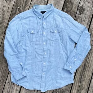 Linen Button Up
